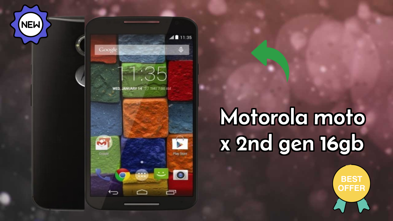 Motorola Moto X (2nd Gen) 16GB at ₹23,999 - Complete Specifications